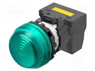 Control lamp; 22mm; M22N; -25÷55°C; Illumin: LED; Ø22.3mm; IP66 OMRON