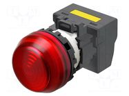 Control lamp; 22mm; M22N; -25÷55°C; Illumin: LED; Ø22.3mm; IP66 OMRON