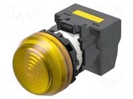 Control lamp; 22mm; M22N; -25÷55°C; Illumin: LED; Ø22.3mm; IP66 OMRON