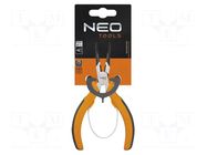 Pliers; curved,elongated; 140mm NEO TOOLS