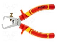 Stripping tool; Wire: round; 160mm; 1kVAC NEO TOOLS