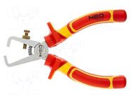 Stripping tool; Wire: round; 160mm; 1kVAC NEO TOOLS