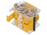 Contact block; 22mm; OptoHiT; -40÷55°C; front fixing; 500VAC; 10A EAO