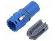 Crimp insert pins (male) M12 power encoding K HUMMEL