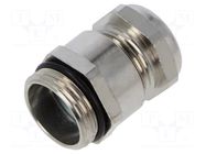 Cable gland; PG11; IP68; brass; metallic; Resistance to: UV rays LAPP