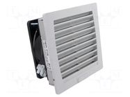 Fan: AC; axial; 230VAC; 61m3/h; IP54; 145x145x70mm; RAL 7035 SCHNEIDER ELECTRIC