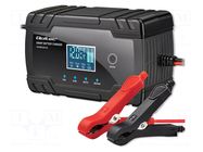 Charger: for rechargeable batteries; AGM,GEL,acid-lead; 8A; 85% QOLTEC
