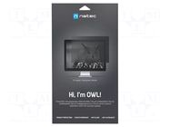 GDPR privacy filter; natural (transparent); 24"; 531x298mm NATEC