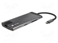 Hub USB; USB 3.0; microSD,microSDHC,microSDXC,SD,SDHC,SDXC; PnP NATEC