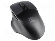 Mouse; black; USB A; wireless,optical; No.of butt: 6; 10m NATEC