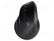 Mouse; black; USB A; wireless,optical; No.of butt: 6; 10m NATEC