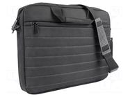 Laptop bag; black; poliester 600D; Usable dim: 375x40x290mm NATEC
