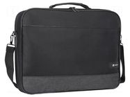 Laptop bag; black; poliester 600D; Usable dim: 385x47x285mm; 16" NATEC