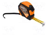 Measuring tape; L: 10m; Width: 25mm; Class: II; measure NEO TOOLS