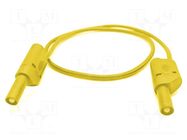 Test lead; 32A; banana plug 4mm,both sides; Urated: 1kV; Len: 1.5m MUELLER ELECTRIC