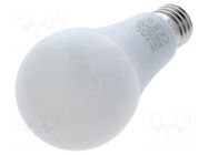LED lamp; warm white; E27; 220/240VAC; 1710lm; P: 17W; 200°; 3000K V-TAC