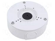 Junction box; Ø124x41mm; IP66; white; aluminium; -40÷60°C DAHUA