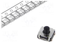 Microswitch TACT; SPST-NO; Pos: 2; 0.05A/32VDC; SMT; none; 6.25N C&K