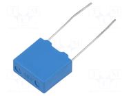 Capacitor: polypropylene; X2; 100nF; 310VAC; 13x12.5x5.5mm; THT OKAYA