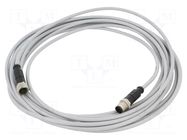 Cable: for sensors/automation; PIN: 5; plug; PVC; 7.5m HARTING
