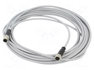 Cable: for sensors/automation; PIN: 5; plug; PVC; 12m HARTING