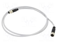 Cable: for sensors/automation; PIN: 5; plug; PVC; 1.5m HARTING
