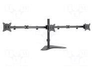 Holder; 7kg; 17÷27"; Arm len: 658mm; Standard: 75x75mm,100x100mm LOGILINK