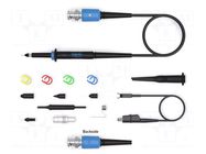 Probe: for oscilloscope; passive; 250MHz; 10: 1; 400V; 10MΩ/13pF TESTEC