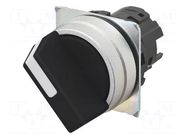 Switch: rotary; 22mm; Stabl.pos: 2; black; none; prominent; A22NZ OMRON