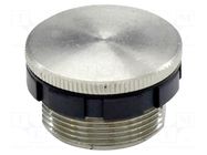 Plug; 22mm; A22; metal OMRON