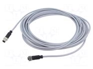 Cable: for sensors/automation; PIN: 5; plug; PVC; 10m HARTING