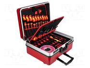 Kit: general purpose; case; for electricians; 1kV; Kind: insulated NEO TOOLS