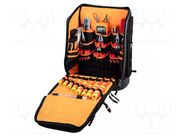 Kit: general purpose; tool rucksack; for electricians; 1kV NEO TOOLS