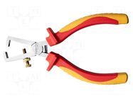 Stripping tool; Øcable: 0.5÷5mm; Wire: round; 160mm; 1kVAC NEO TOOLS