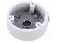 Junction box; Ø90x34.1mm; white; aluminium; Connection: M20 DAHUA
