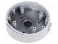 Junction box; Ø108x28.5mm; white; aluminium; Connection: M20 DAHUA