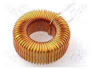 Inductor: wire; THT; 150uH; 3A; 107mΩ; Inductor: toroidal; Ø: 25mm TALEMA
