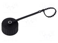 Protection cover; IP67; internal thread,threaded joint; size 20 HIRSCHMANN