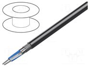 Wire; 1x2x24AWG; RS485; stranded; Cu; LSZH; chrome; 305m; CPR: Cca BELDEN