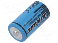 Battery: lithium; C; 3.6V; 9000mAh; non-rechargeable; Ø26.2x50mm ULTRALIFE