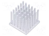 Heatsink: extruded; grilled; natural; L: 22mm; W: 22mm; H: 18.5mm FISCHER ELEKTRONIK