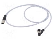 Cable: for sensors/automation; PIN: 4; plug; PVC; 1.5m HARTING
