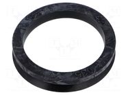 V-ring washer; NBR caoutchouc; Shaft dia: 33÷36mm; L: 7.5mm ORING USZCZELNIENIA TECHNICZNE