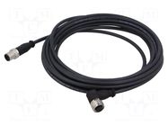 Cable: for sensors/automation; PIN: 4; plug; PUR; 5m HARTING