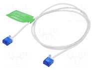 Patch cord; U/UTP; Cat: 6a; RJ45 plug,both sides; stranded; Cu; 1m LOGILINK
