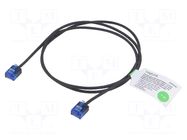 Patch cord; U/UTP; Cat: 6a; RJ45 plug,both sides; stranded; Cu; 1m LOGILINK