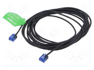 Patch cord; RJ45 plug,both sides; U/UTP; 6a; stranded; Cu; 5m LOGILINK