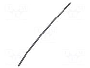 Heat shrink sleeve; 2: 1; 1.6mm; L: 1.2m; black; polyolefine; 25pcs. ALPHA WIRE