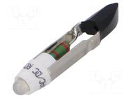 LED lamp; white; T5,5; 24VDC; 24VAC; No.of diodes: 1 EAO