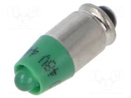 LED lamp; green; 48VDC; 48VAC; No.of diodes: 1 EAO